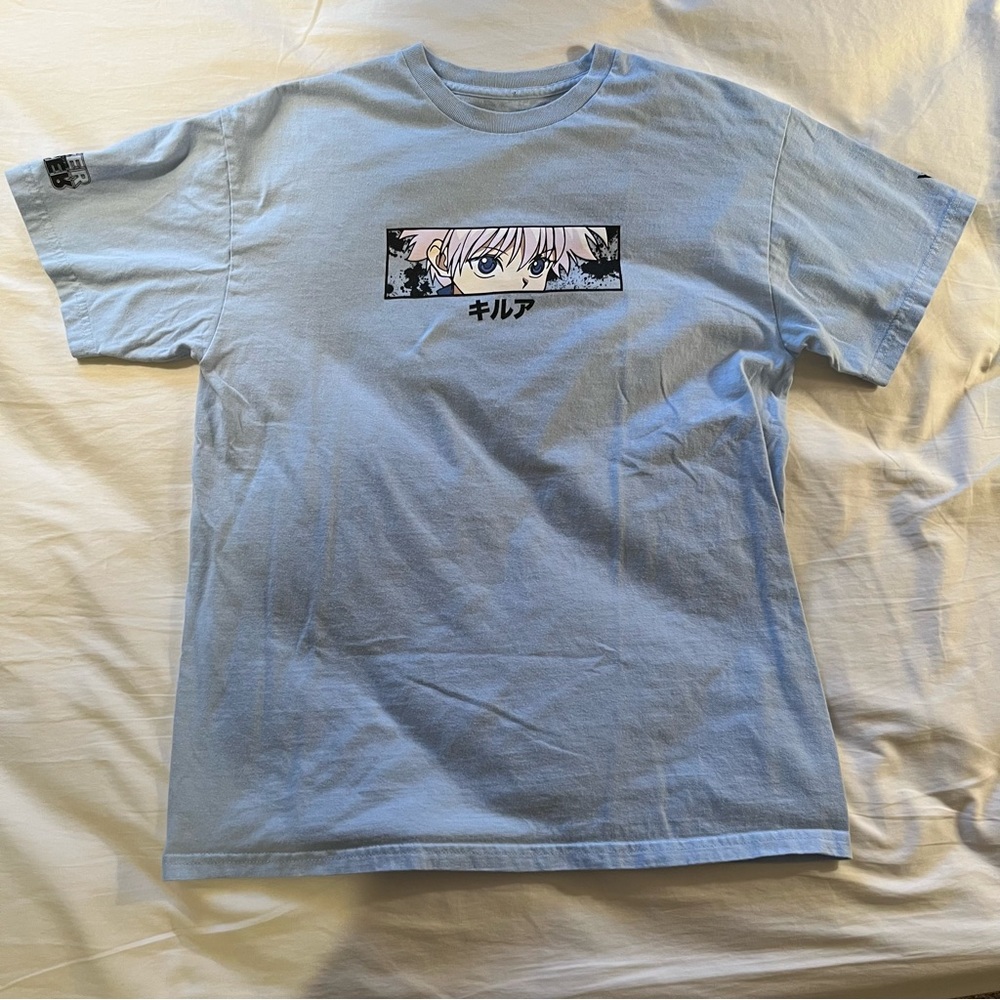 Hypland x Hunter x Hunter Killua Eye Blue T-Shirt - Medium